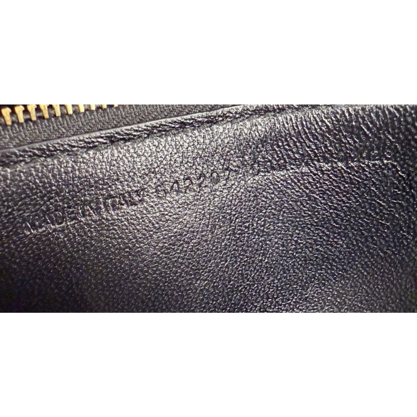 Balenciaga Ville Day Crossbody Bag in Black Grained Leather with White Logo S-16