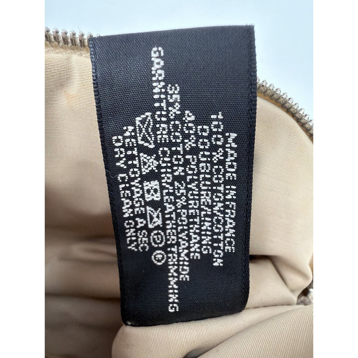 Hermes Cotton Canvas Toile Mini Bolide Travel Cosmetic Pouch Bag in Beige