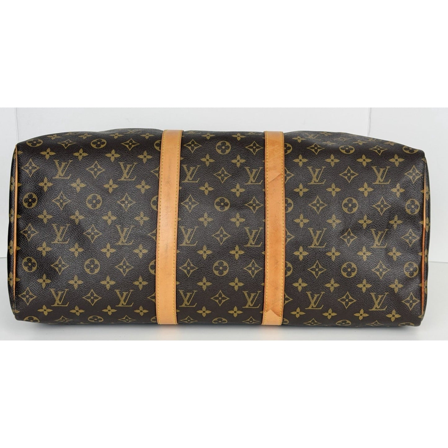 Louis Vuitton Monogram Keepall 50 Duffle Bag in Coated Canvas (2005)