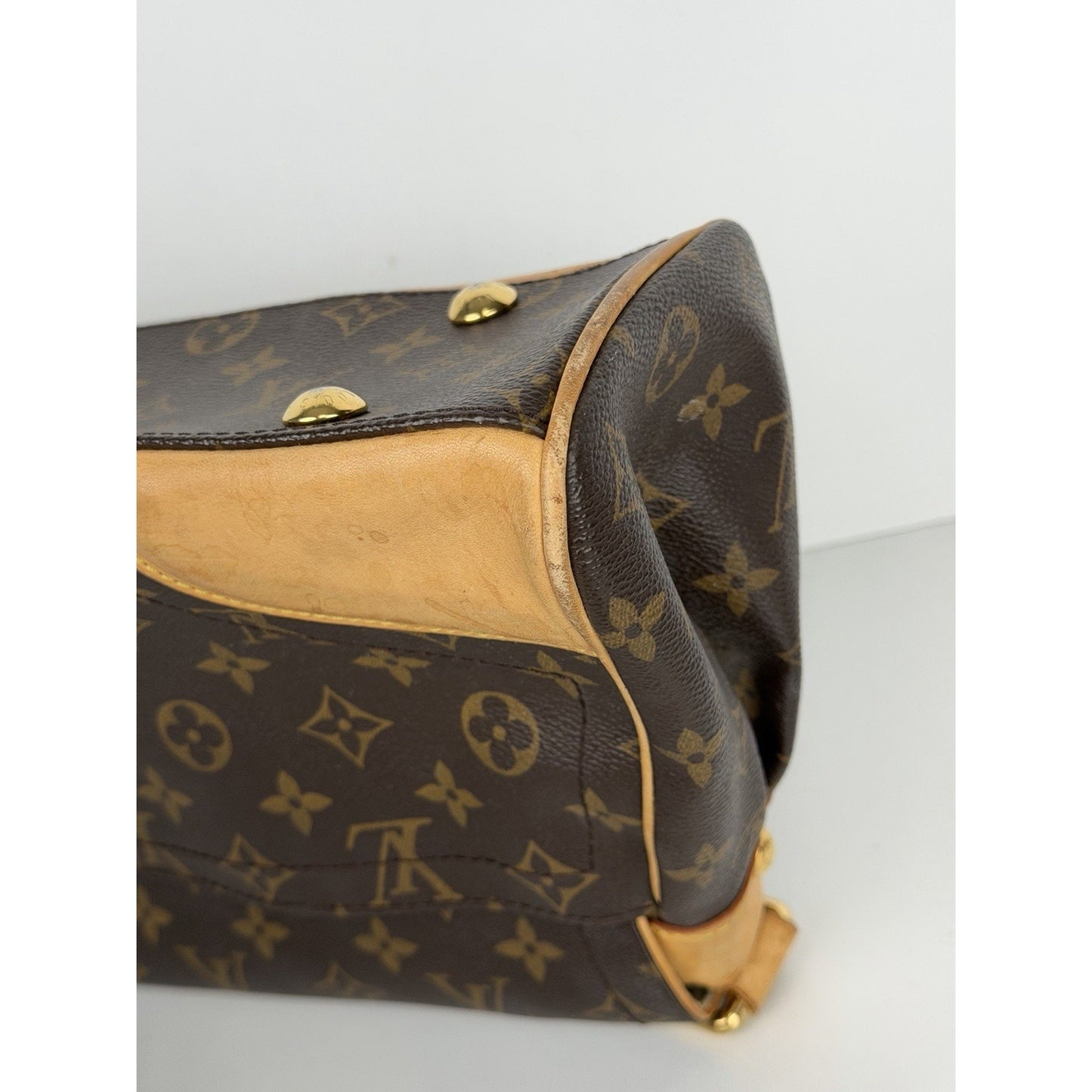 Louis Vuitton Beverly MM Monogram Canvas Shoulder Handbag (2008)