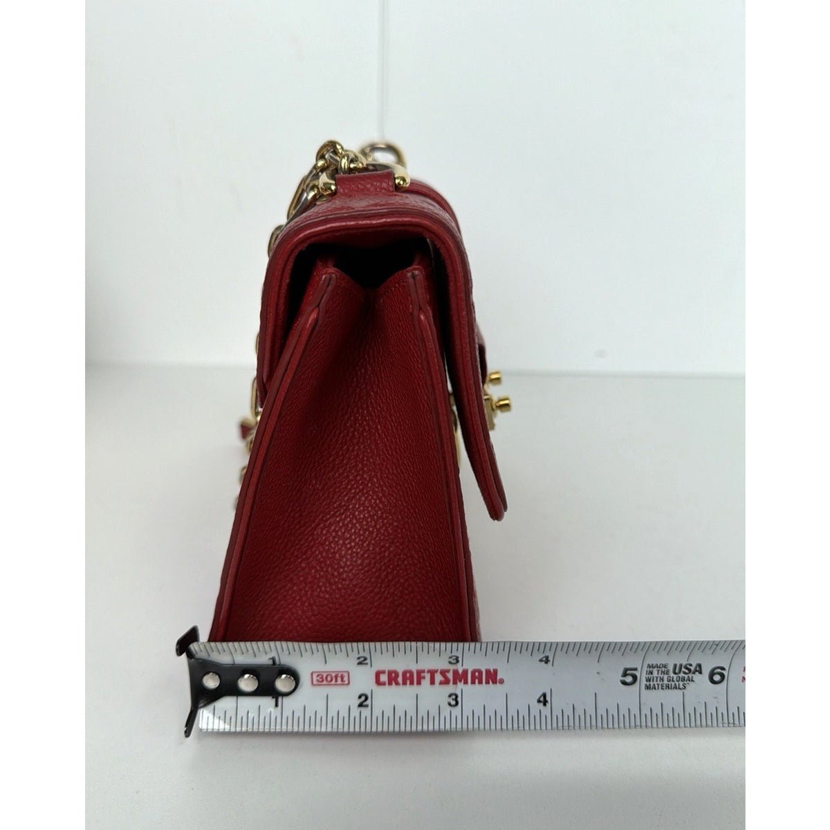 Louis Vuitton Saint Sulpice BB Shoulder Bag in Red Empreinte Leather 2018 S07