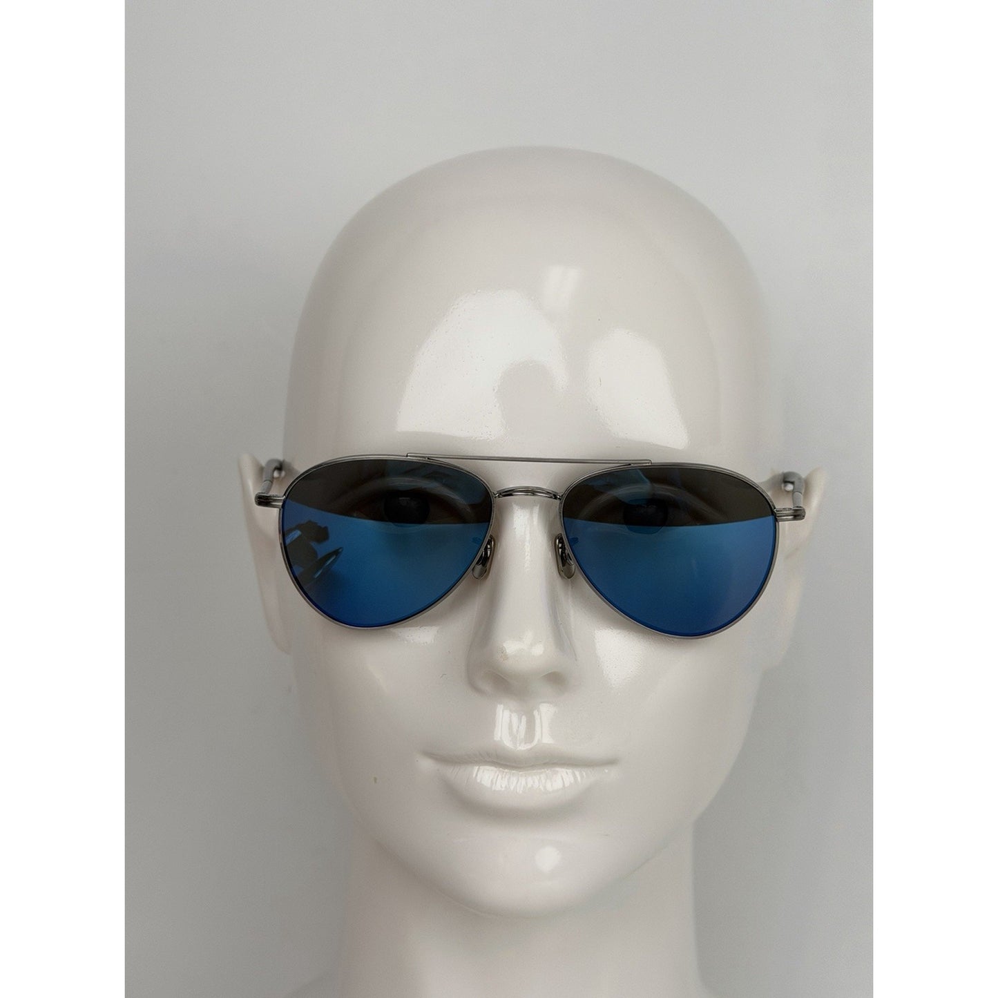 Eyevan 7285 Eyeglasses- Frame in Silver and Black