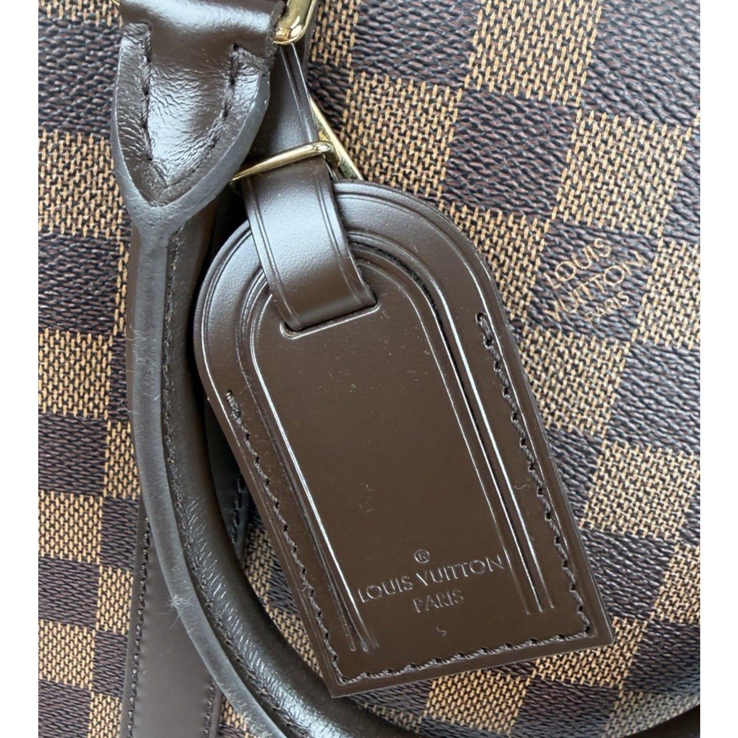 Louis Vuitton Porte-Documents Voyage GM Bag in Damier Ebene Coated Canvas 2011 S