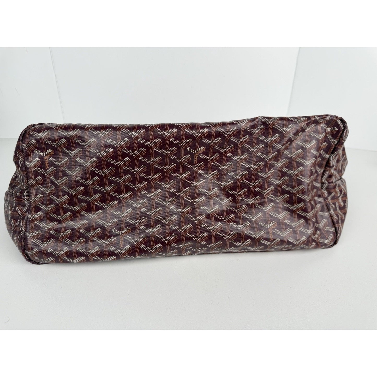 Goyard Saint Louis Tote Bag GM in Burgundy Goyardine Coated Canvas B-4