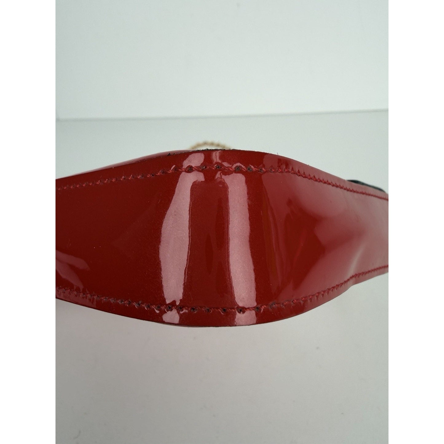 Louis Vuitton Monogram Vernis Pochette Felicie in Red Patent Leather 2016 S12