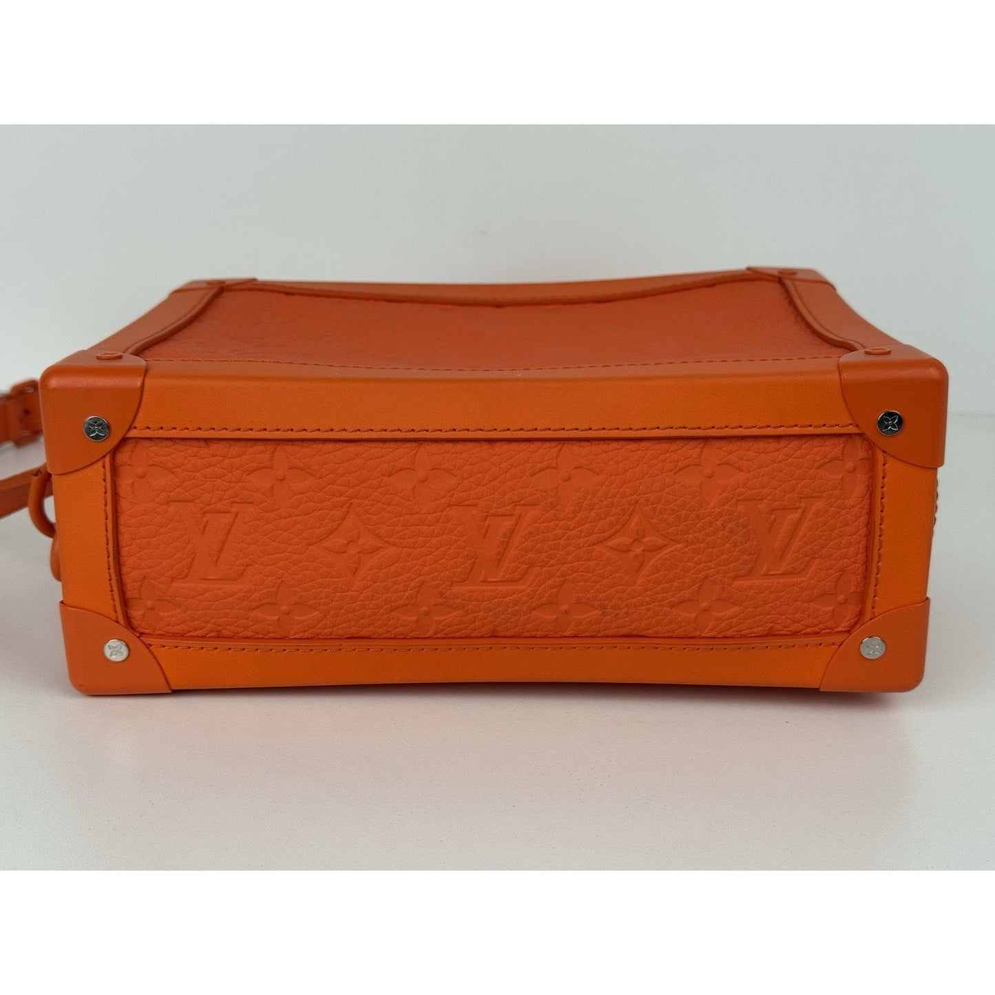 LOUIS VUITTON Soft Trunk Monogram Taurillon Leather Bag