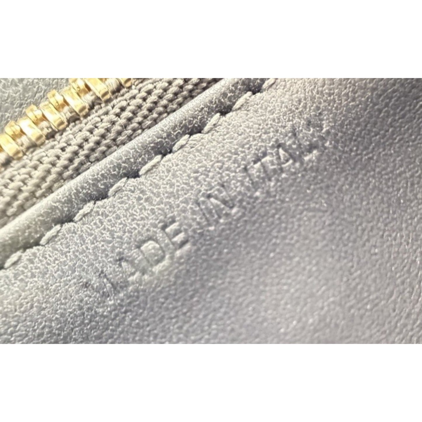 Christian Dior Cannage Diorama Small Wallet on Chain Bag in Metallic Gold S15