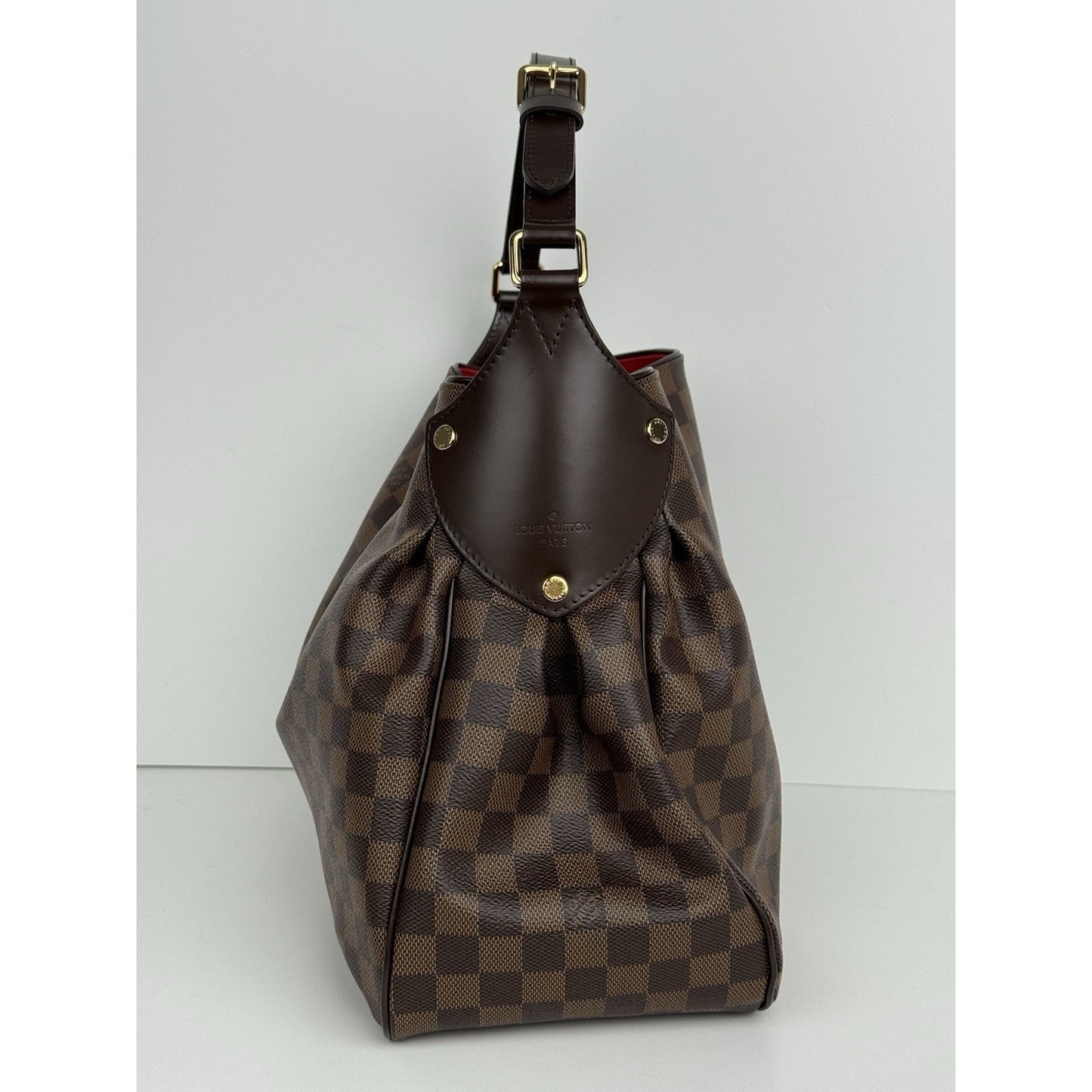 LOUIS VUITTON Damier Ebene Reggia Shoulder Bag
