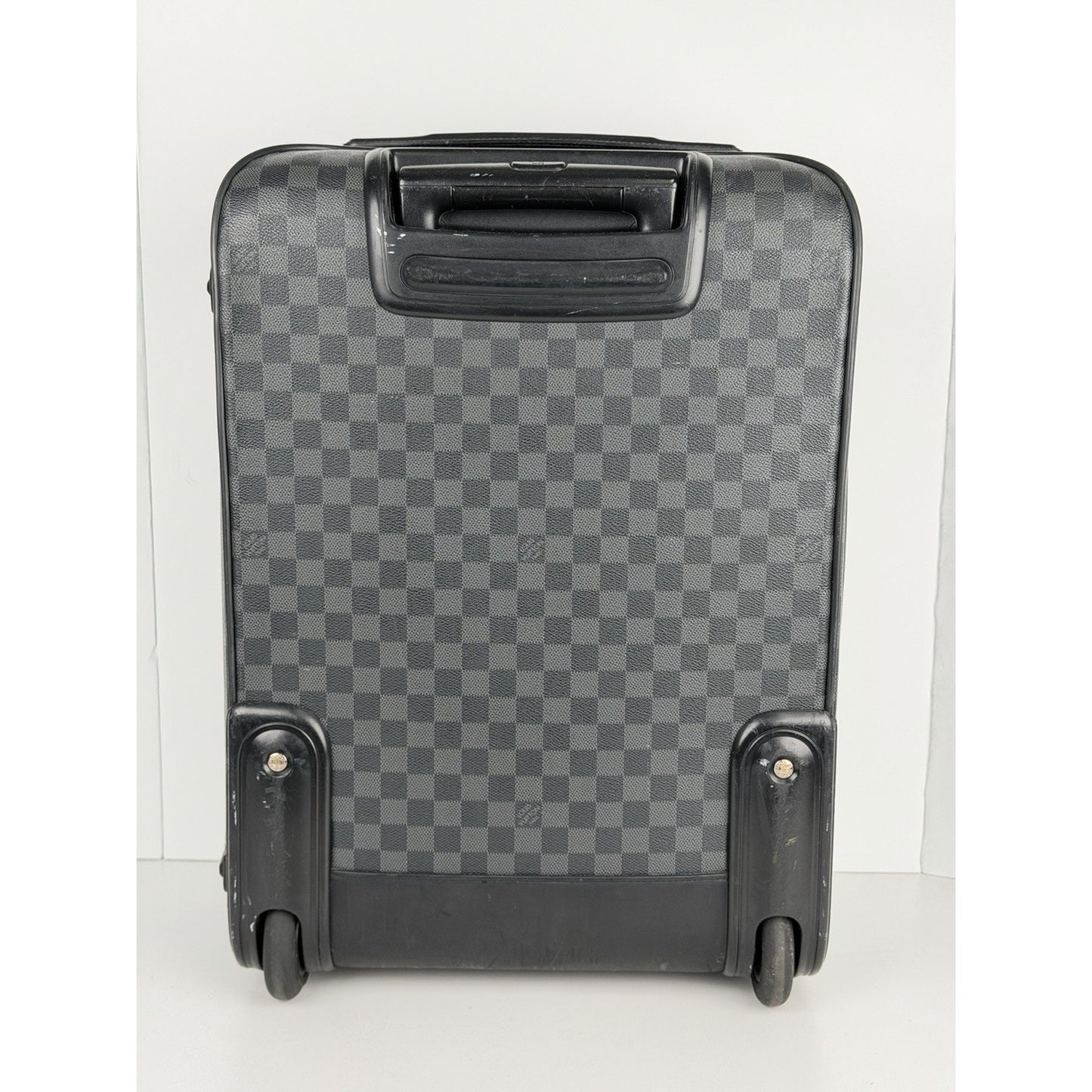 Louis Vuitton Pegase Carry-On Suitcase 55 in Damier Graphite Coated Canvas