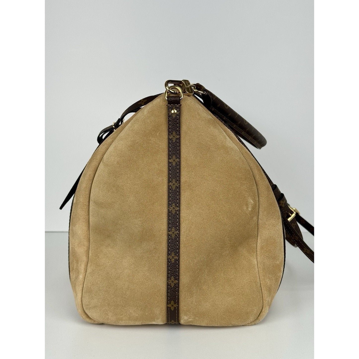 Louis Vuitton Express Travel Bag in Supple Calfskin Leather Microchipped C2