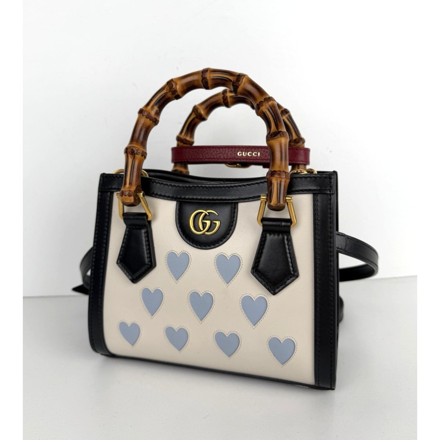 Gucci Lovelight Diana Tote Bag Mini Limited Edition in Multicolor Leather C-9