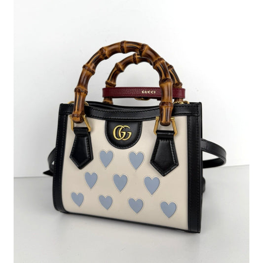 Gucci Lovelight Diana Tote Bag Mini Limited Edition in Multicolor Leather C-9