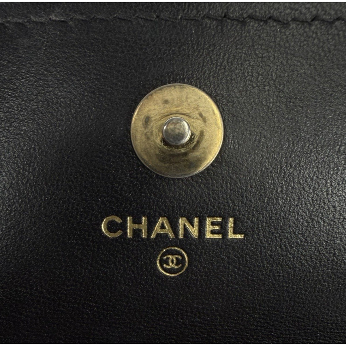 Chanel Dynasty Flap Phone Holder Bag in Black Leather with Gold-Tone HW 2019 D5
