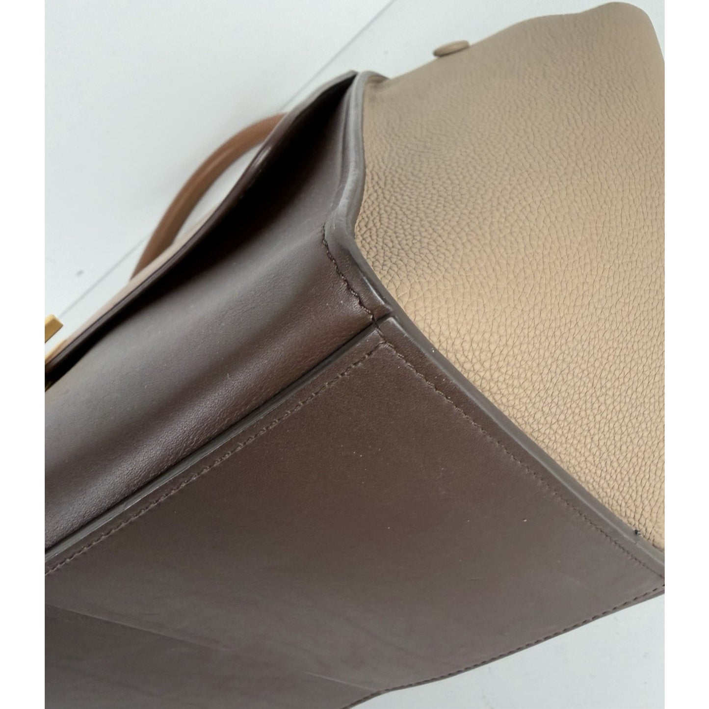 Celine Medium Trapeze Bag Medium in Tri-Color Leather S