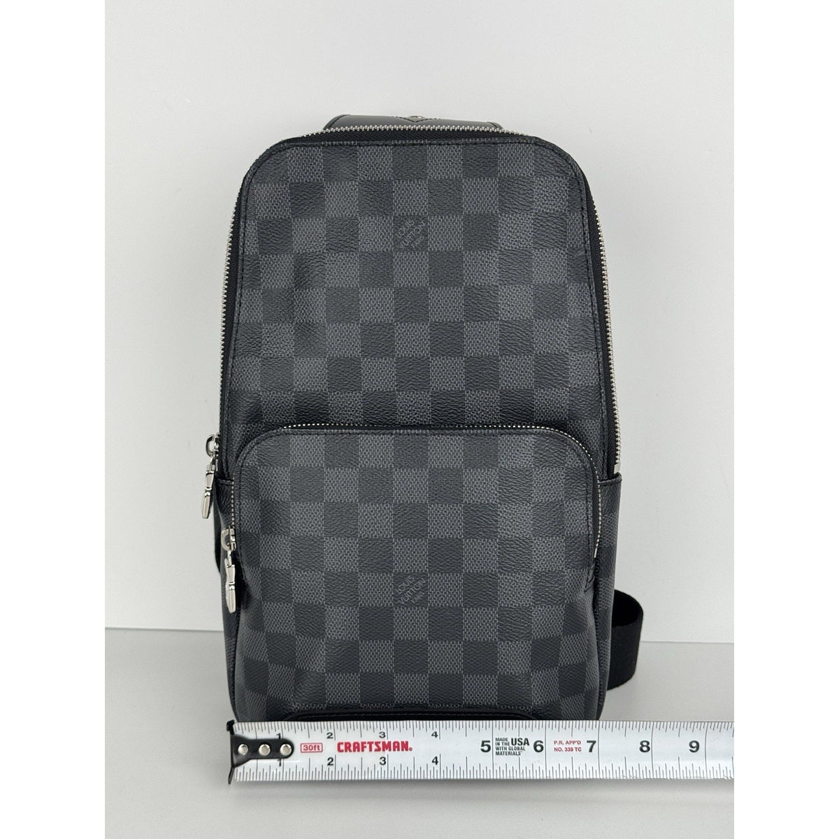 Louis Vuitton Avenue Sling Bag Damier Graphite Canvas D-2