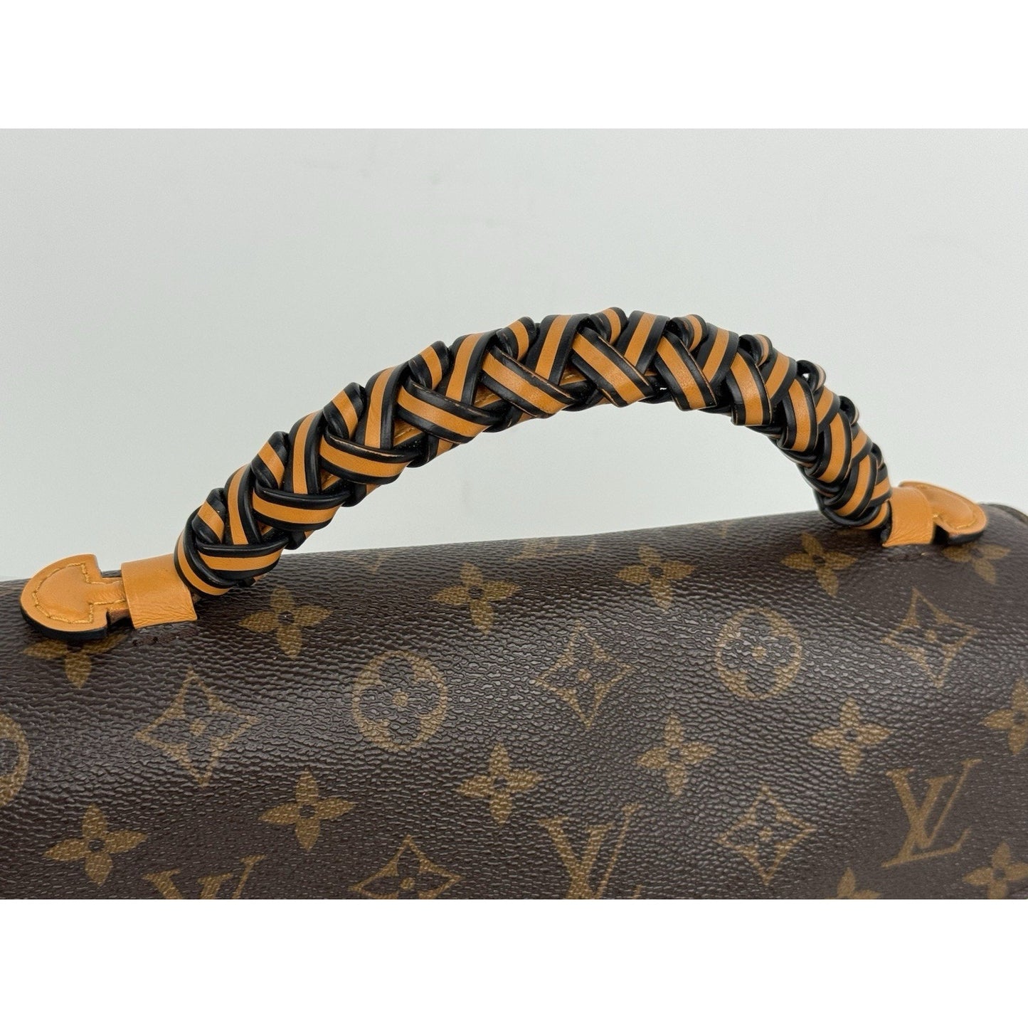 Louis Vuitton Monogram Braided Pochette Métis Coquelicot Crossbody Bag