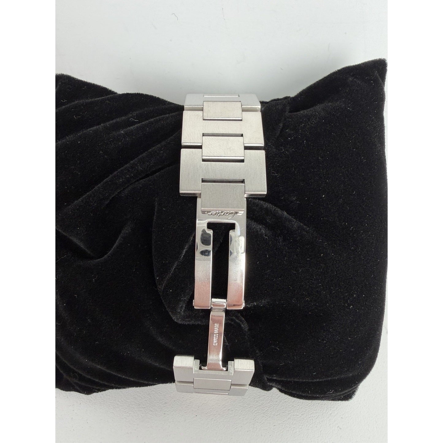 Cartier Watch Pasha C Meridian GMT W31078M7 Date Silver Dial SS Automatic