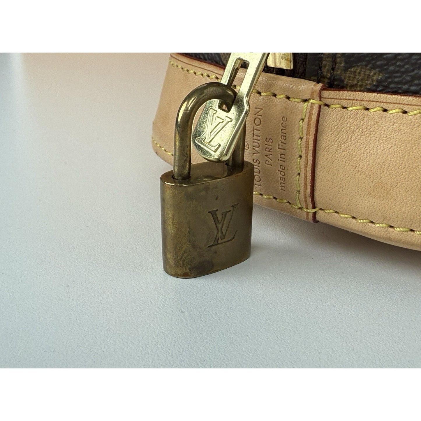 Louis Vuitton LV Monogram Alma BB Top Handle Women's Bag