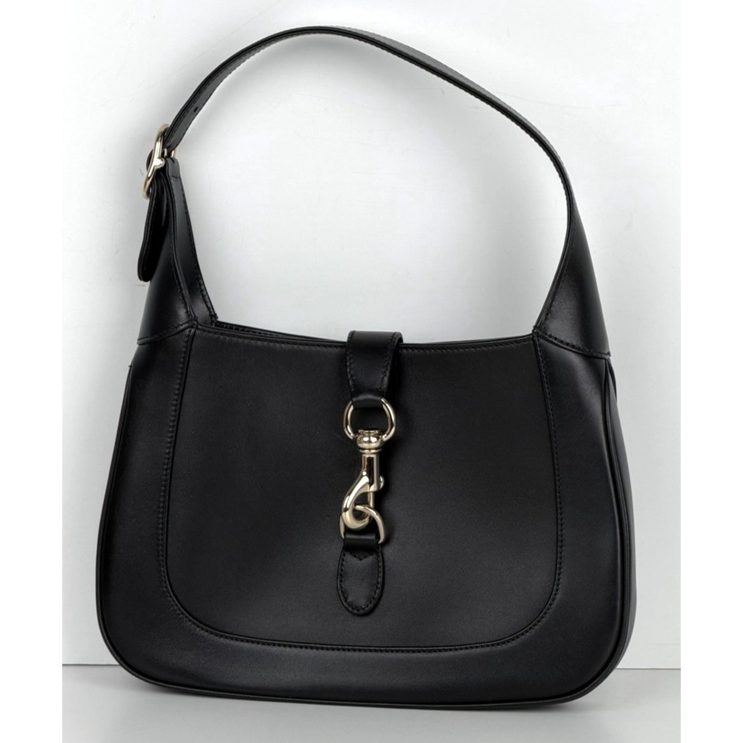 Gucci Jackie 1961 Hobo Black Leather Shoulder Bag Small C-4