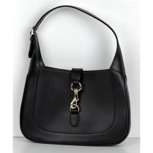 Gucci Jackie 1961 Hobo Black Leather Shoulder Bag Small C-4