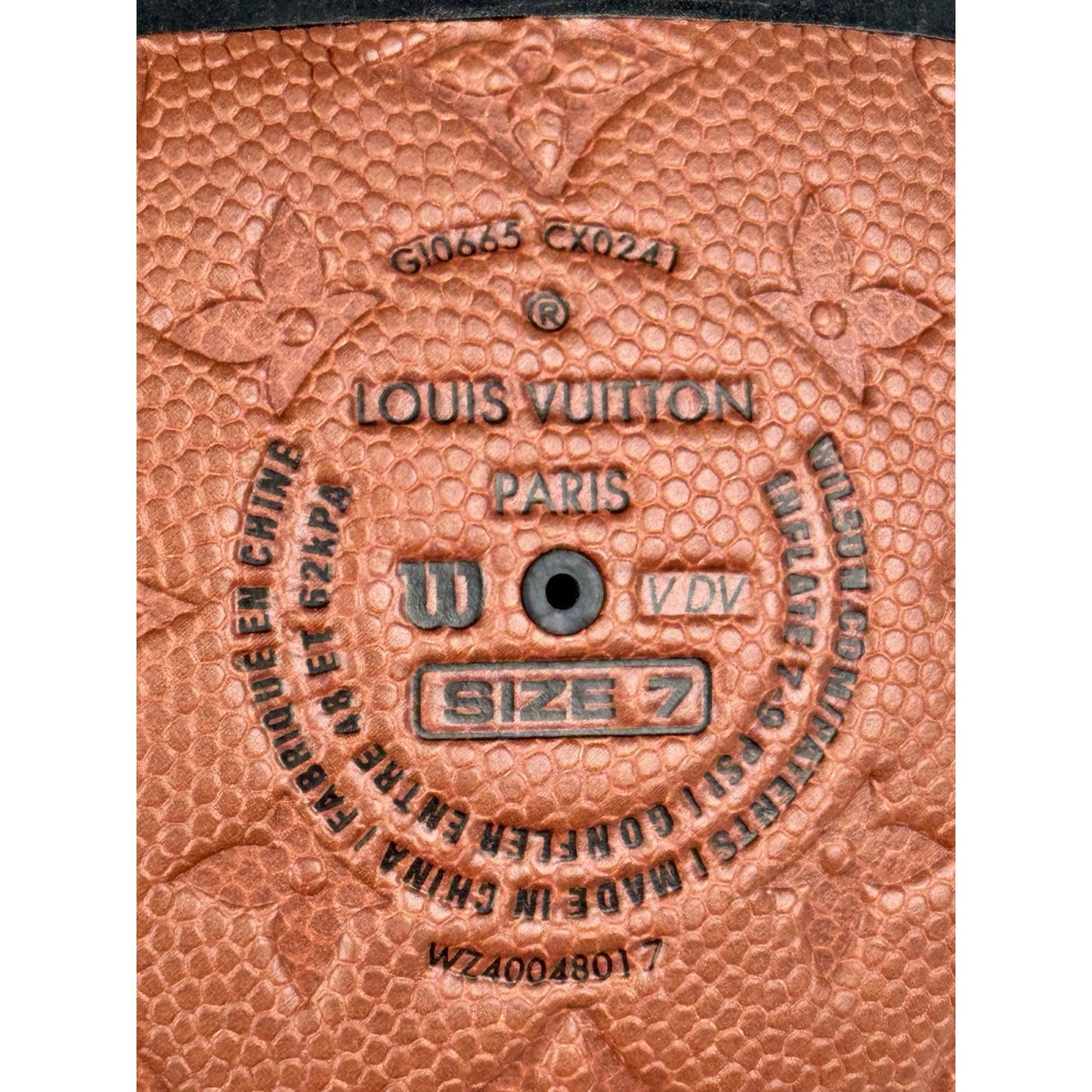 Louis Vuitton x NBA basketball, Limited-edition