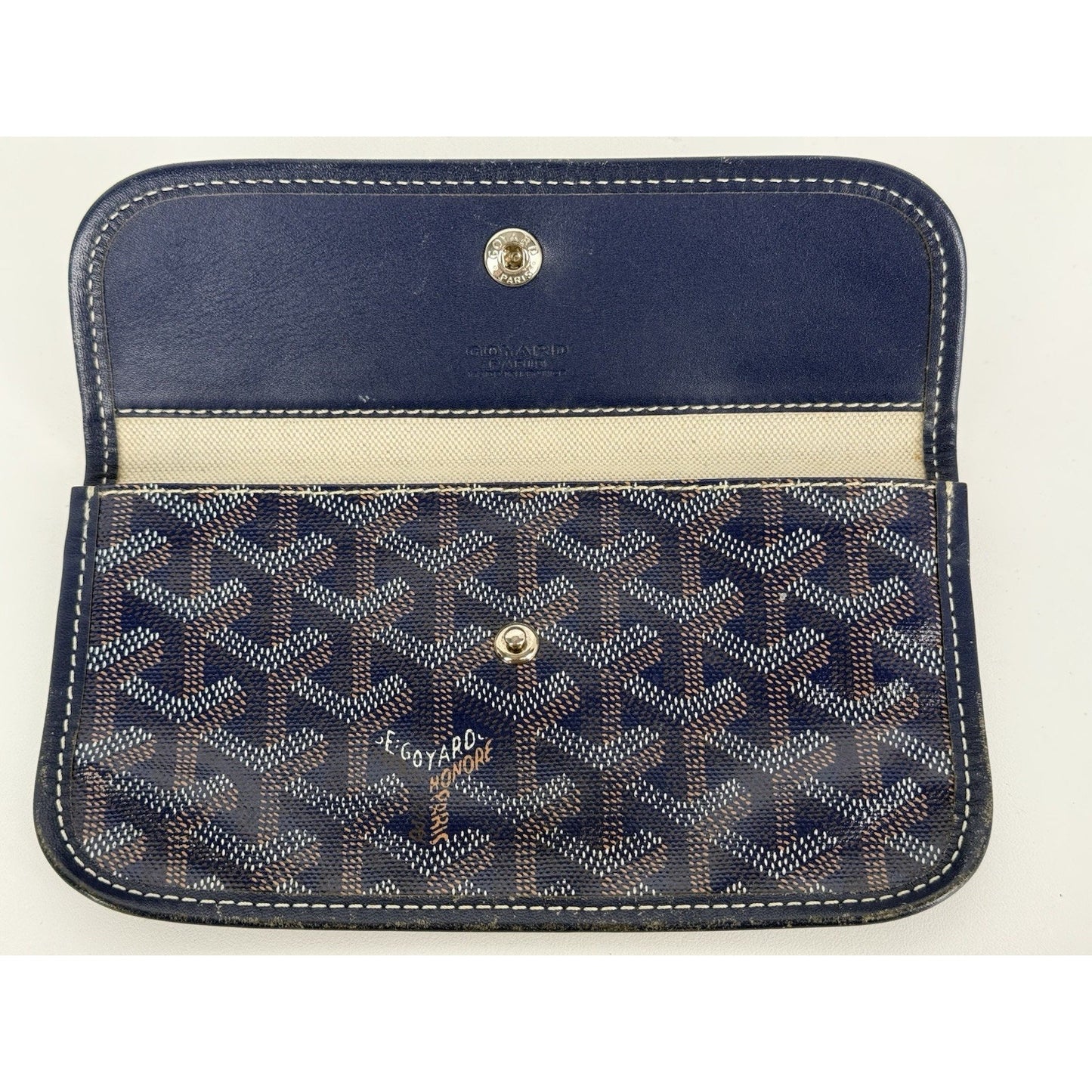 GOYARD Coated Canvas Pouch for St. Louis