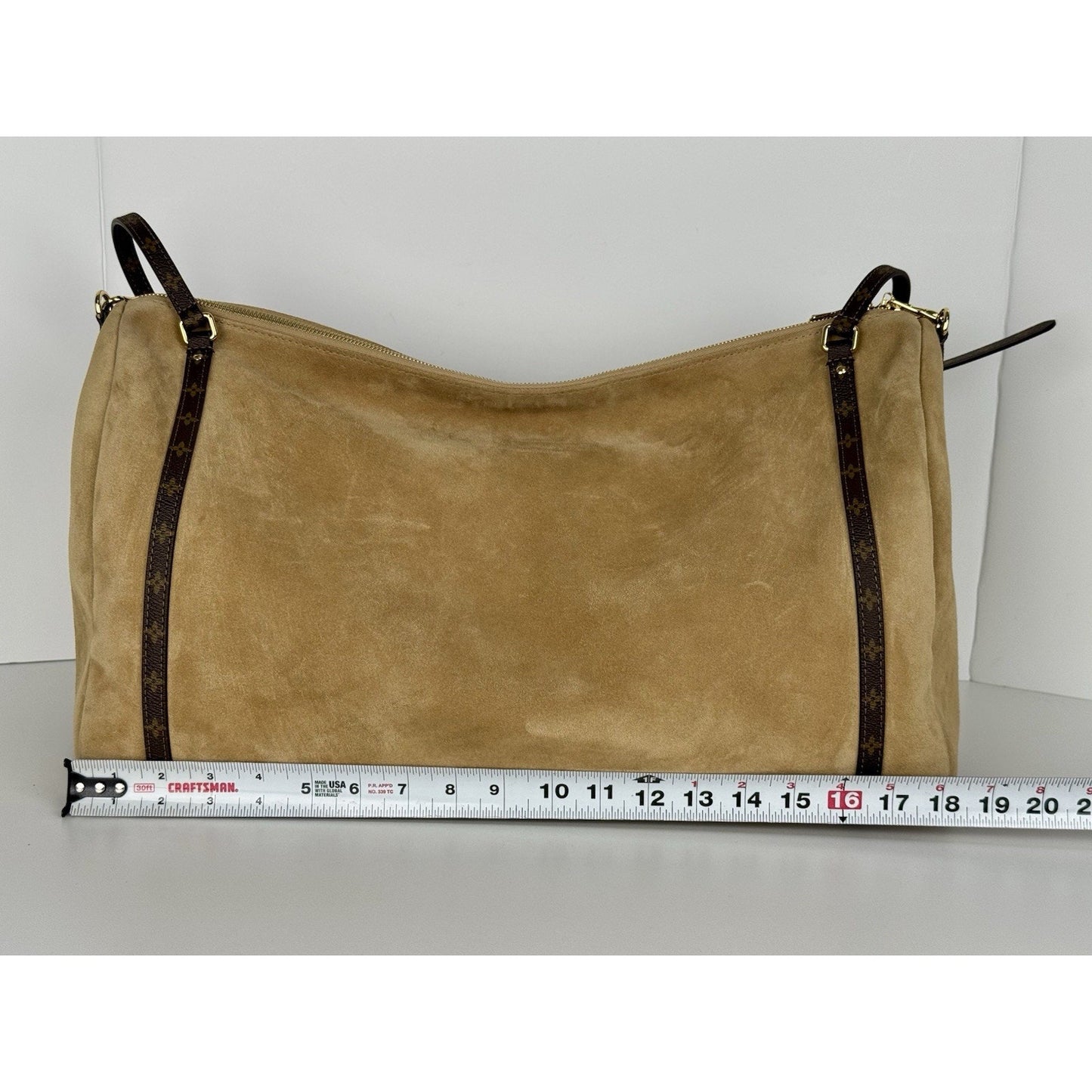 Louis Vuitton Express Travel Bag in Supple Calfskin Leather Microchipped C2