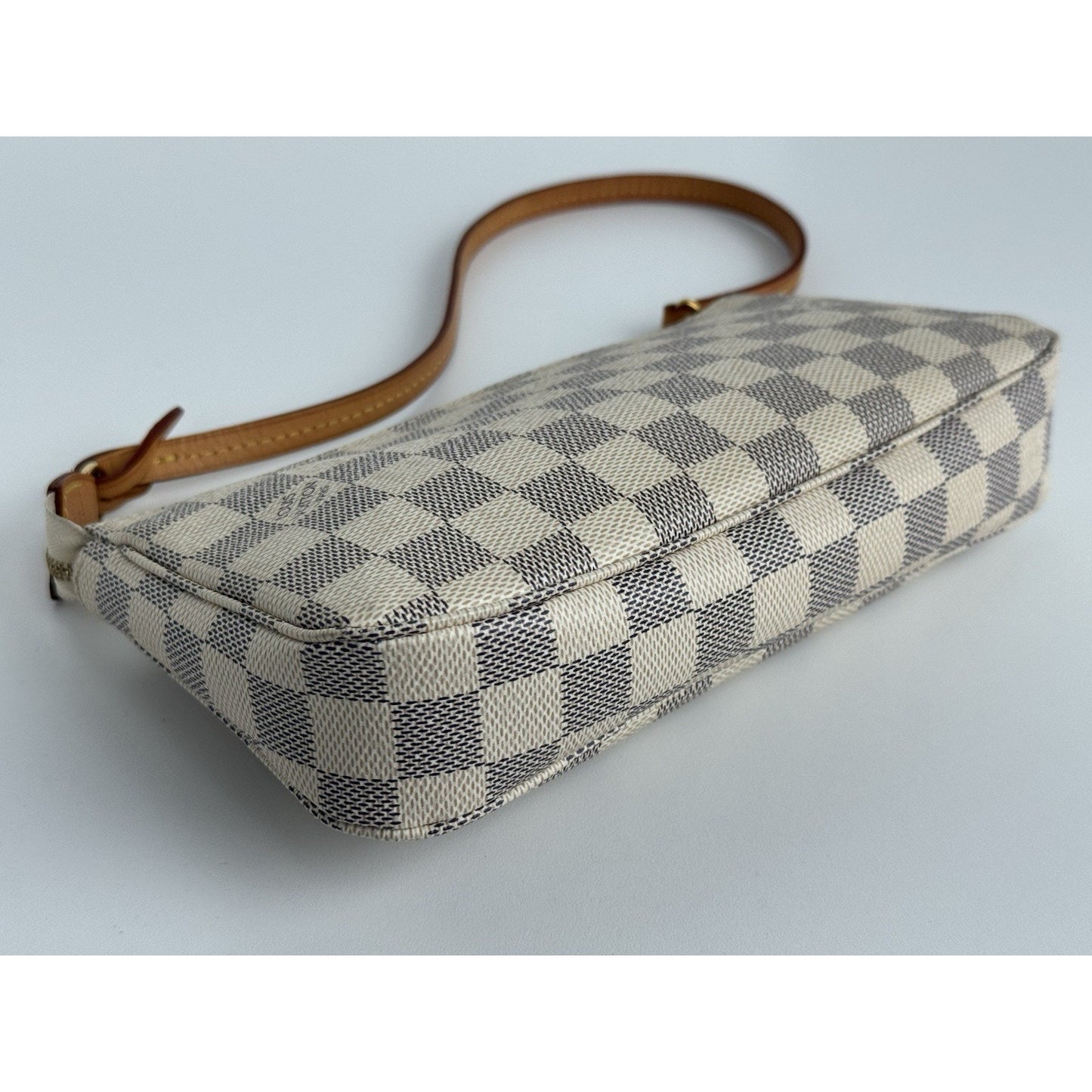 Louis Vuitton Damier Azur Pochette Accessoires with Golden Hardware C-1