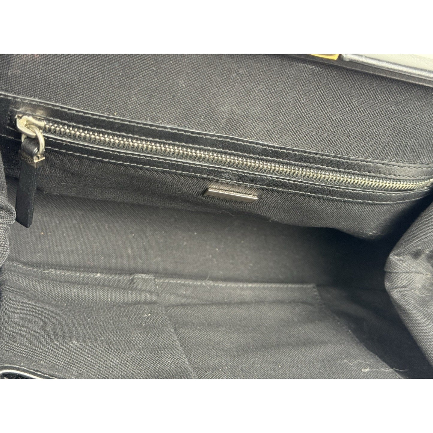The Row Black Leather Doctor Bag