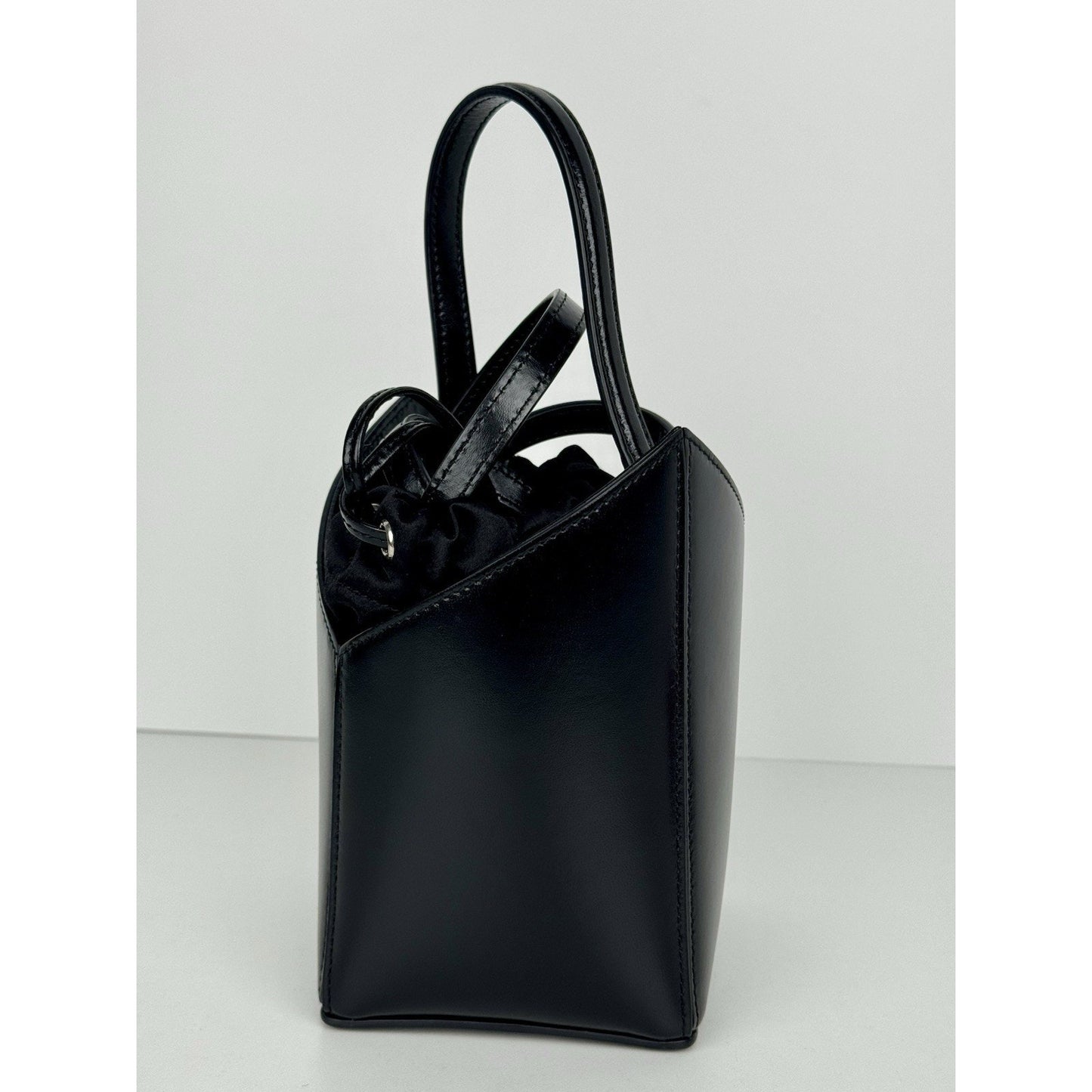 Givenchy Antigona Stretch Mini Top Handle Bag Black Box Leather