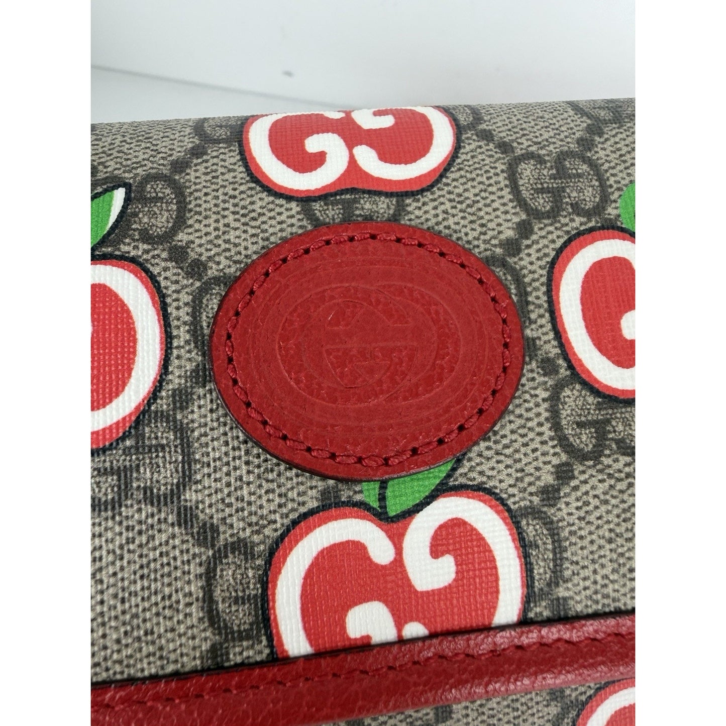Gucci Apple Interlocking G Belt Bag in GG Supreme Monogram Coated Canvas S11