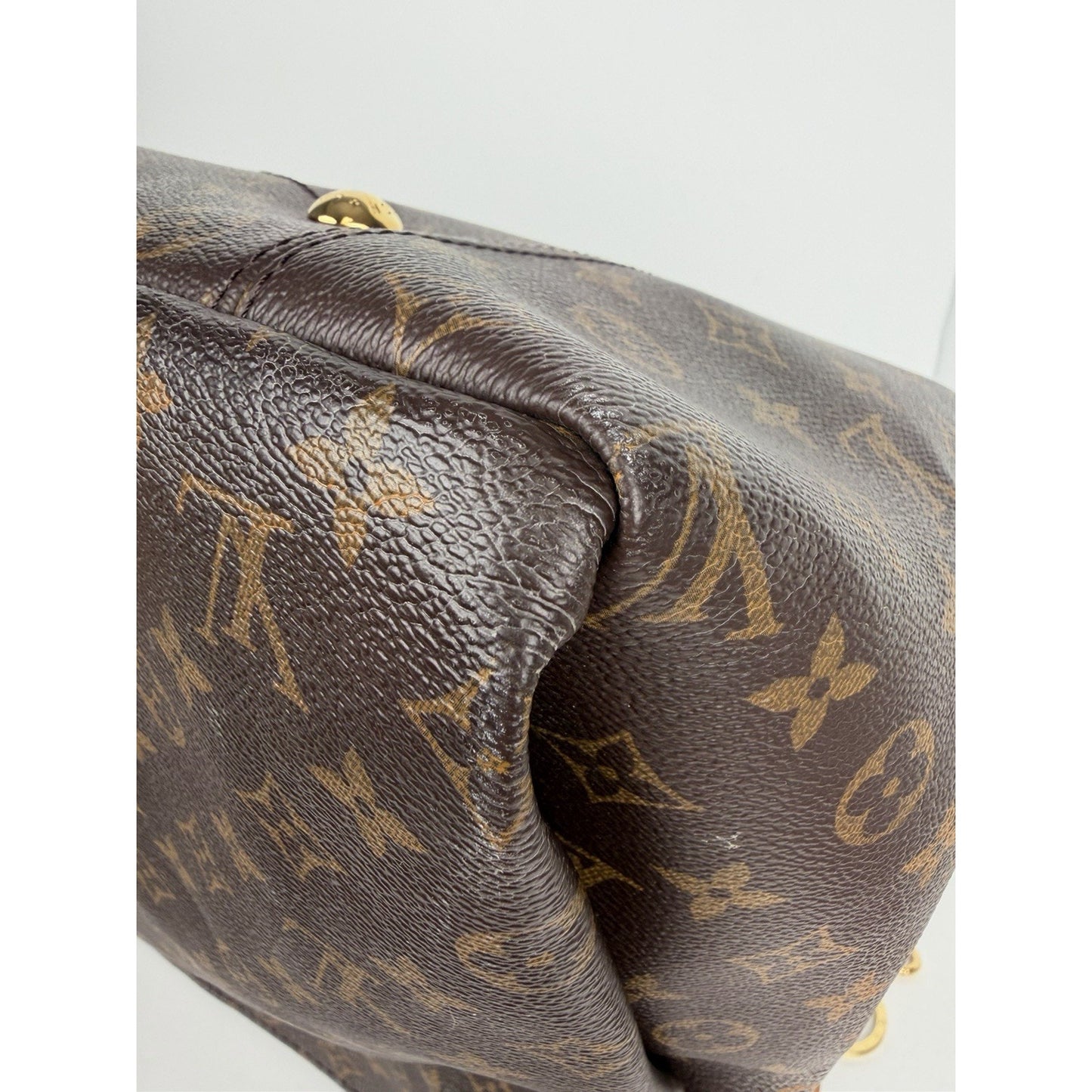 Louis Vuitton Artsy MM Bag in Brown Monogram Coated Canvas 2015 S
