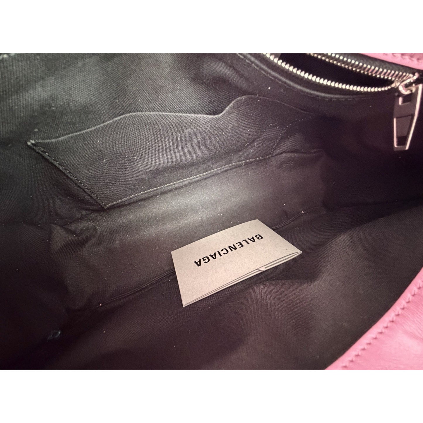 Balenciaga Monaco Small Sling Bag in Pink Puffy Leather E7