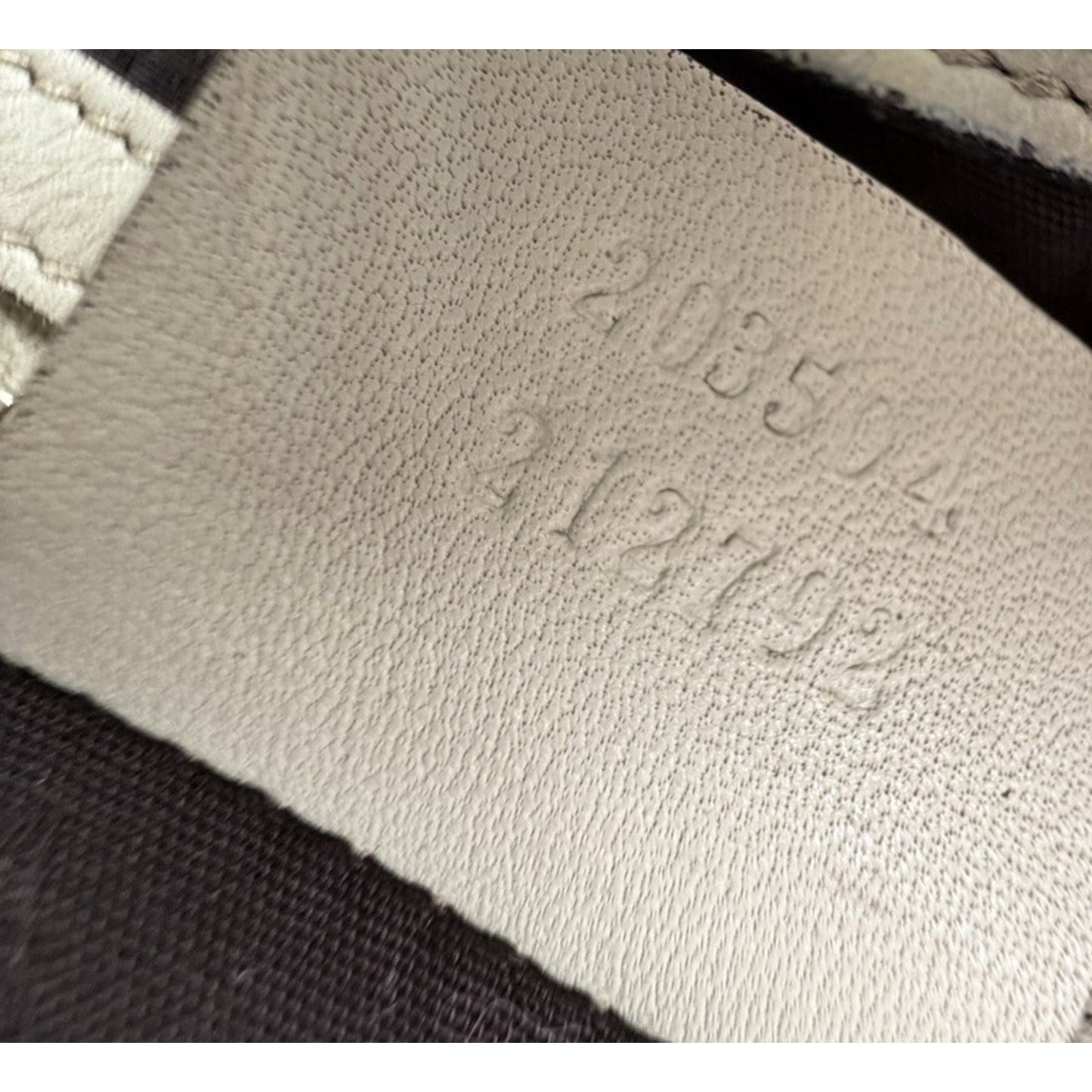 Gucci Guccissima Charlotte Large Tote Bag White Genuine Leather S