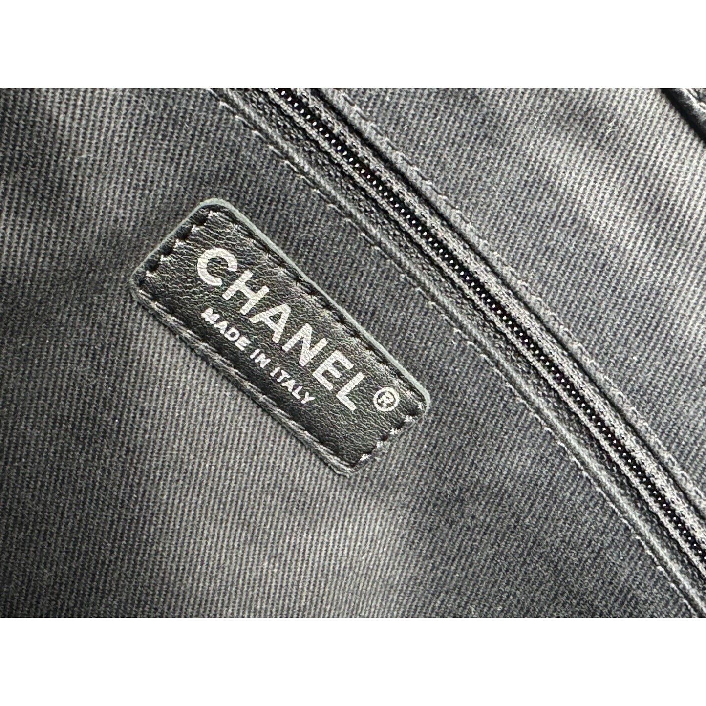 Chanel Timeless CC Soft Tote Bag in Black Quilted Caviar Leather (2012) B-6