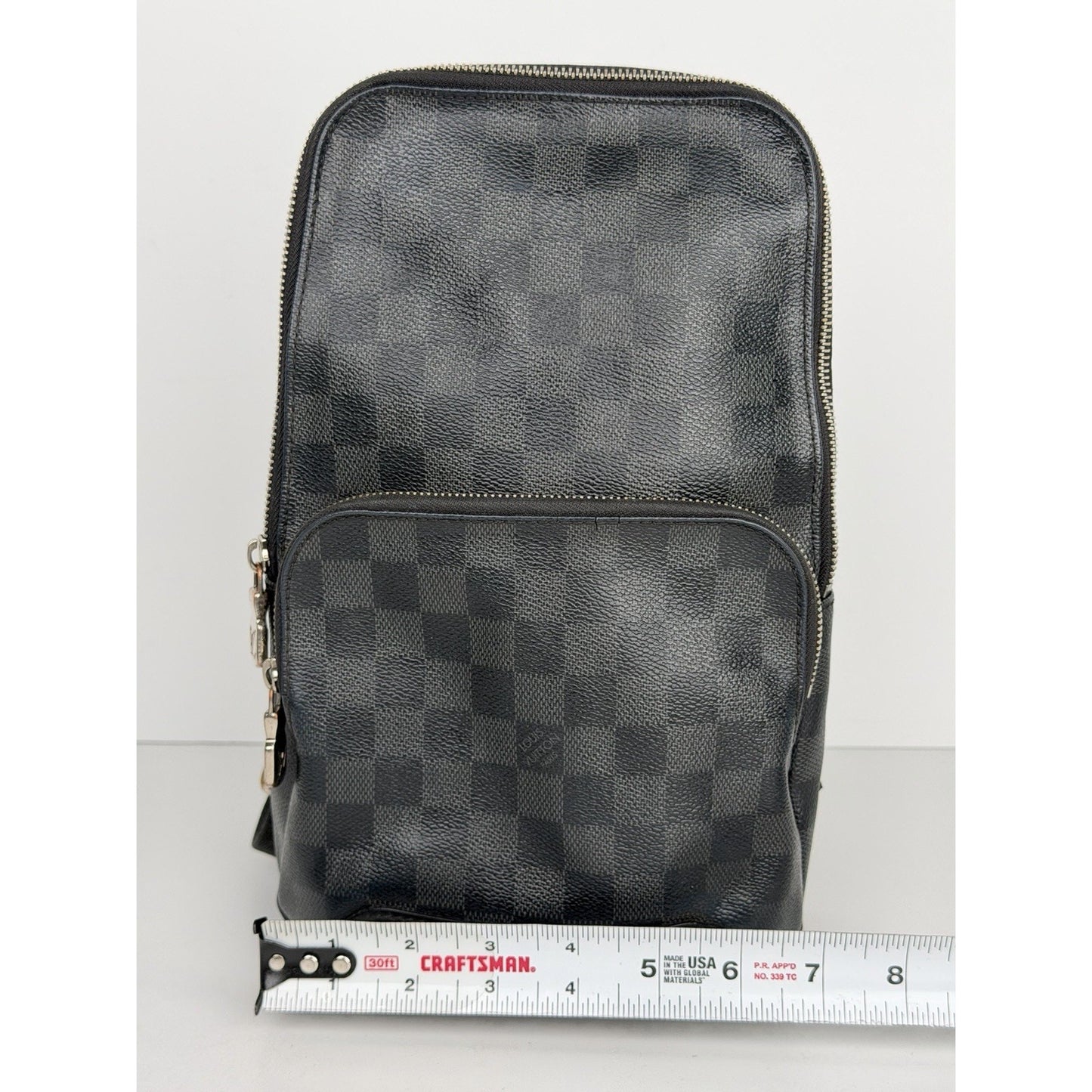 Louis Vuitton Avenue Sling Bag in Damier Graphite Canvas 2020 S08