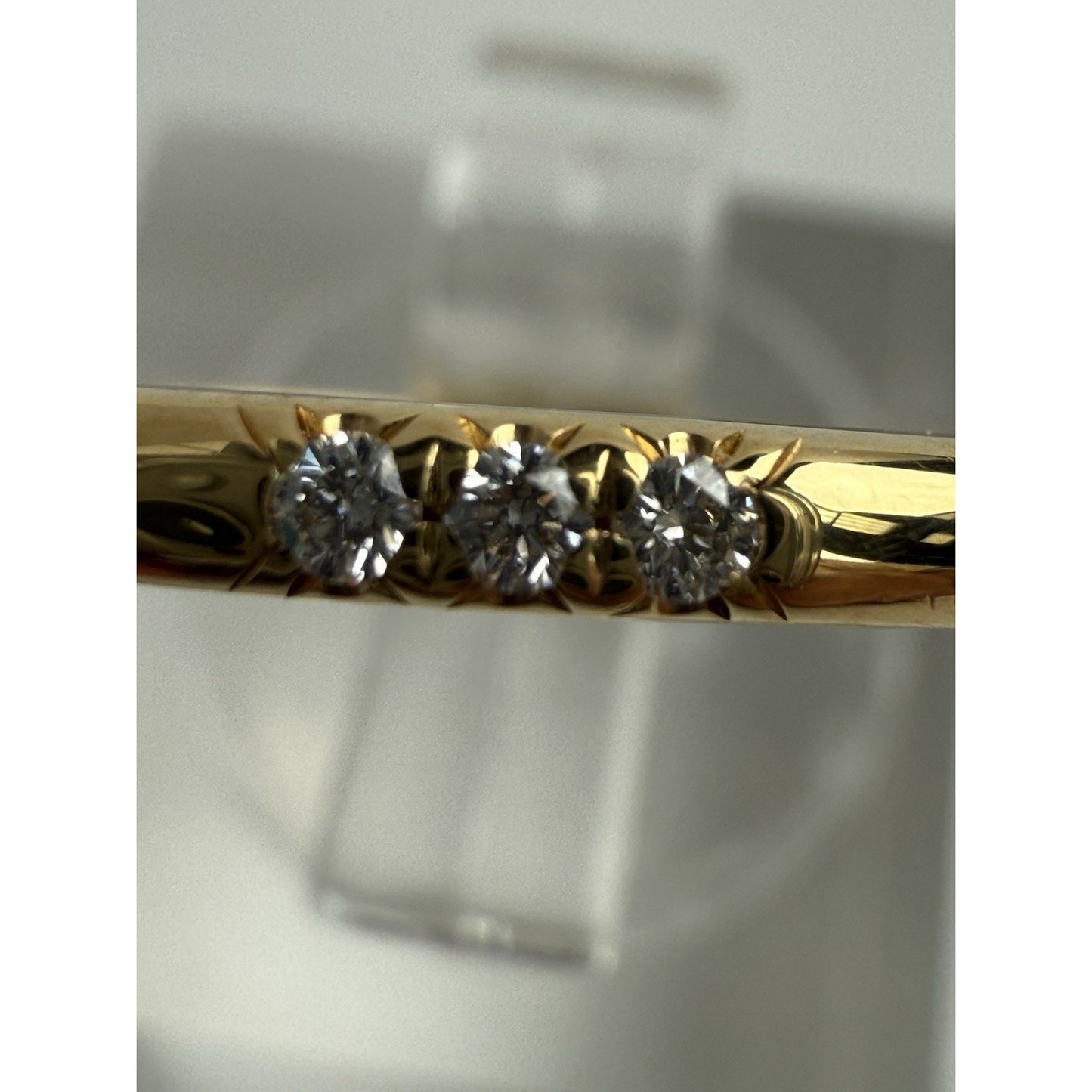 Tiffany & Co. Forever Diamond Ring 18K Gold Size 5.25