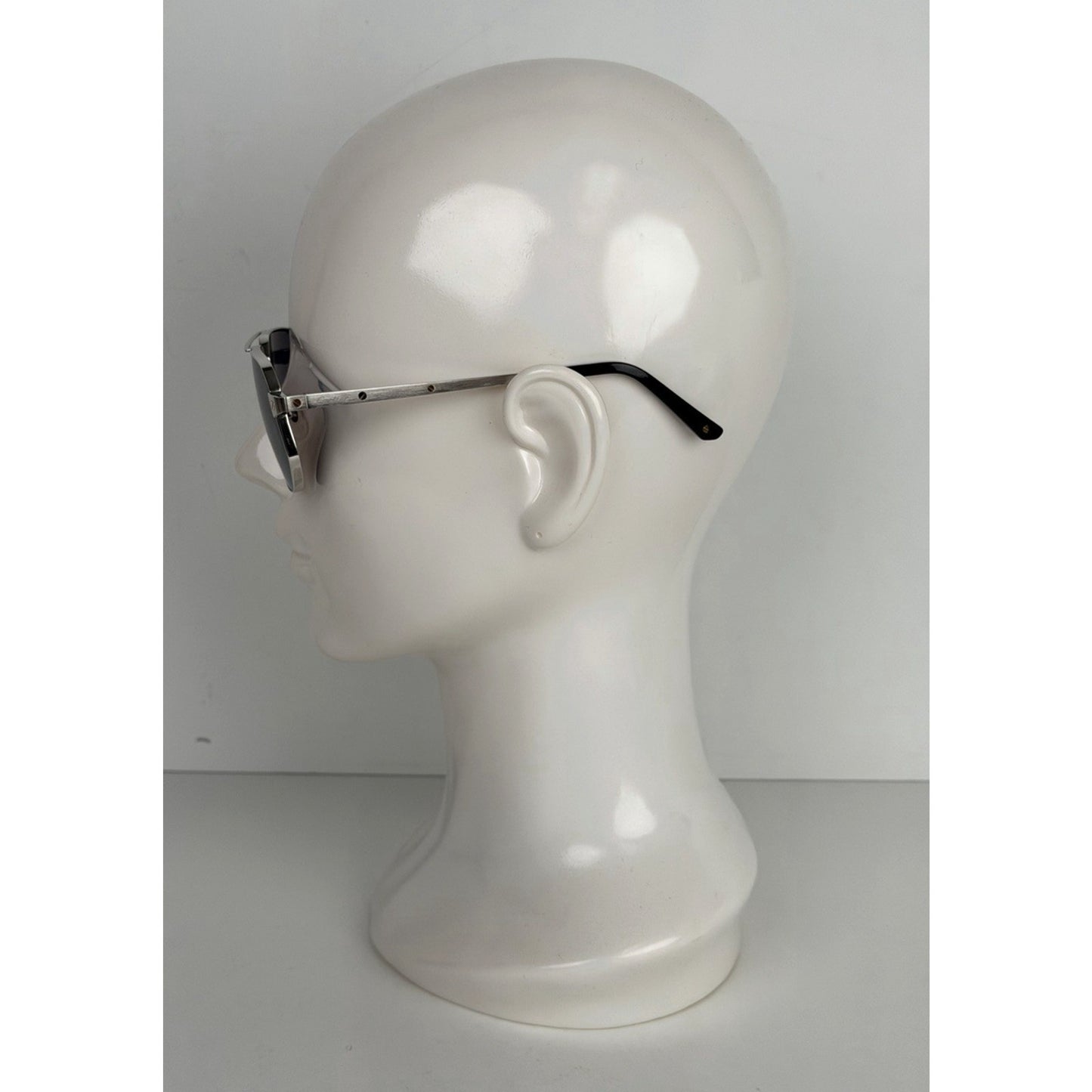 Cartier Santos de Cartier Aviator-Style Sunglasses Dark Blue Lense K1