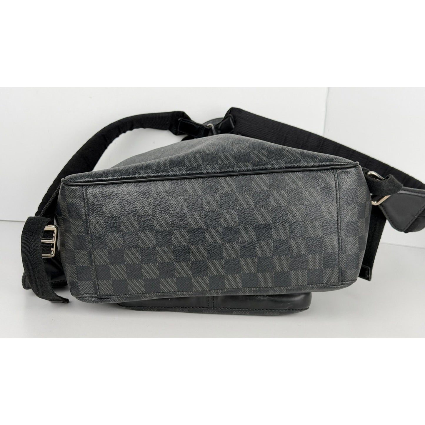 Louis Vuitton Damier Graphite Josh Backpack Coated Canvas&Leather Trim 2016