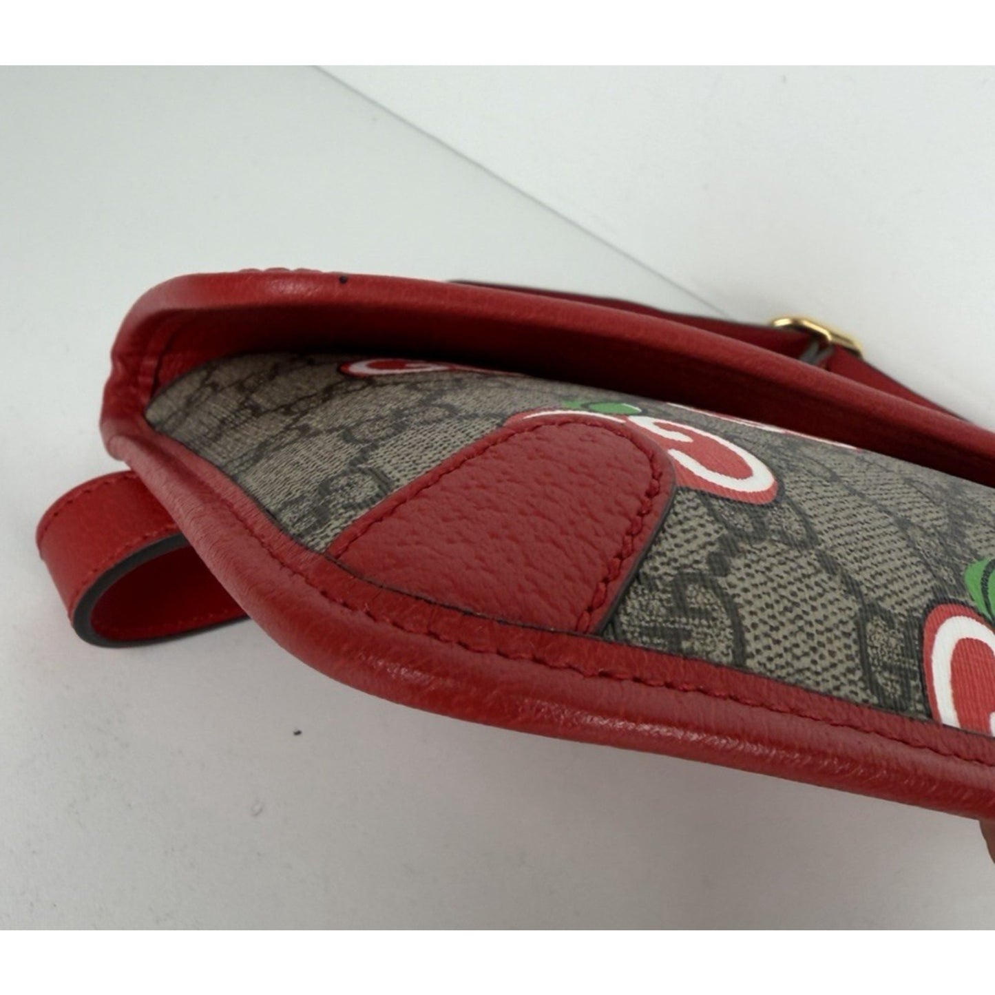 Gucci Apple Interlocking G Belt Bag in GG Supreme Monogram Coated Canvas S11