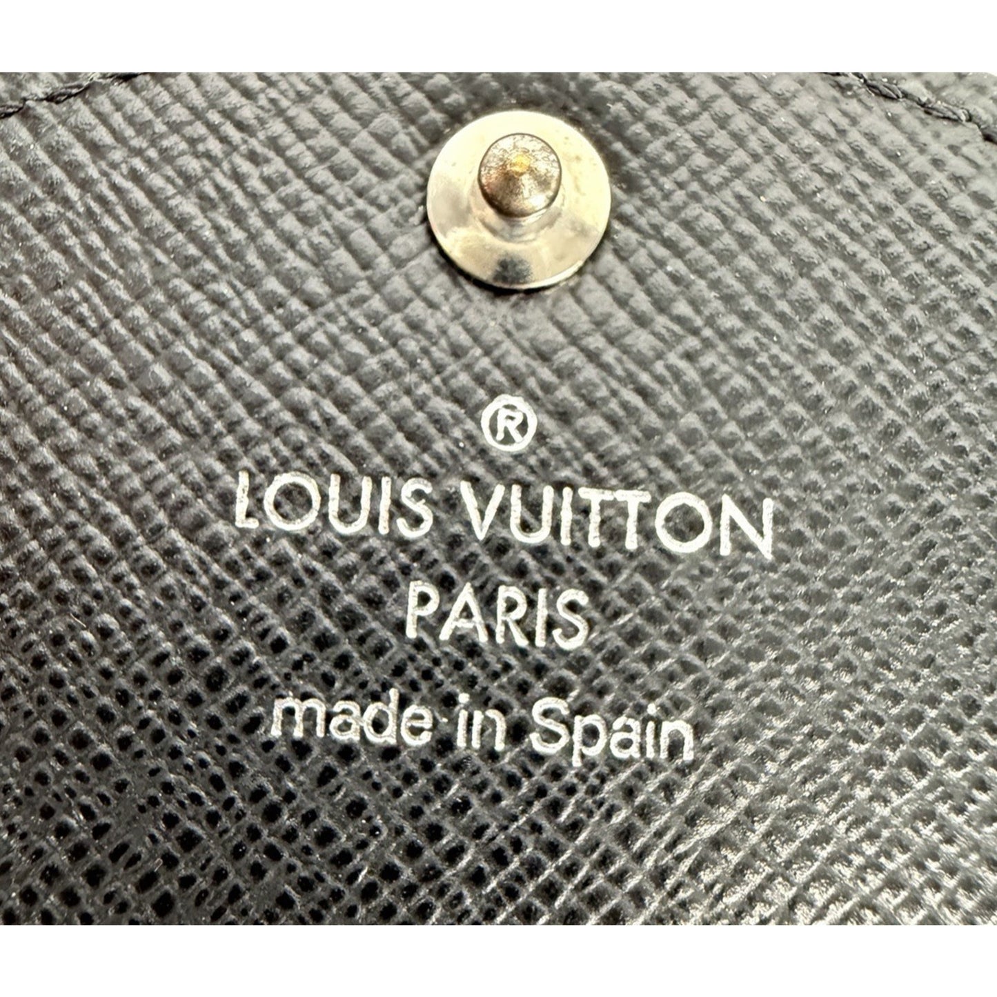 Louis Vuitton Sarah Wallet Black Epi Leather & Snap Closure NFC K2
