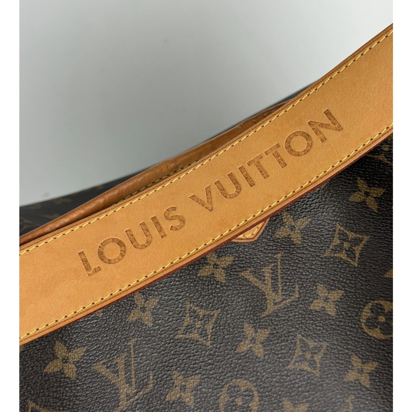 Louis Vuitton Delightful MM Tote Bag in Brown Signature Monogram Canvas 2011 S