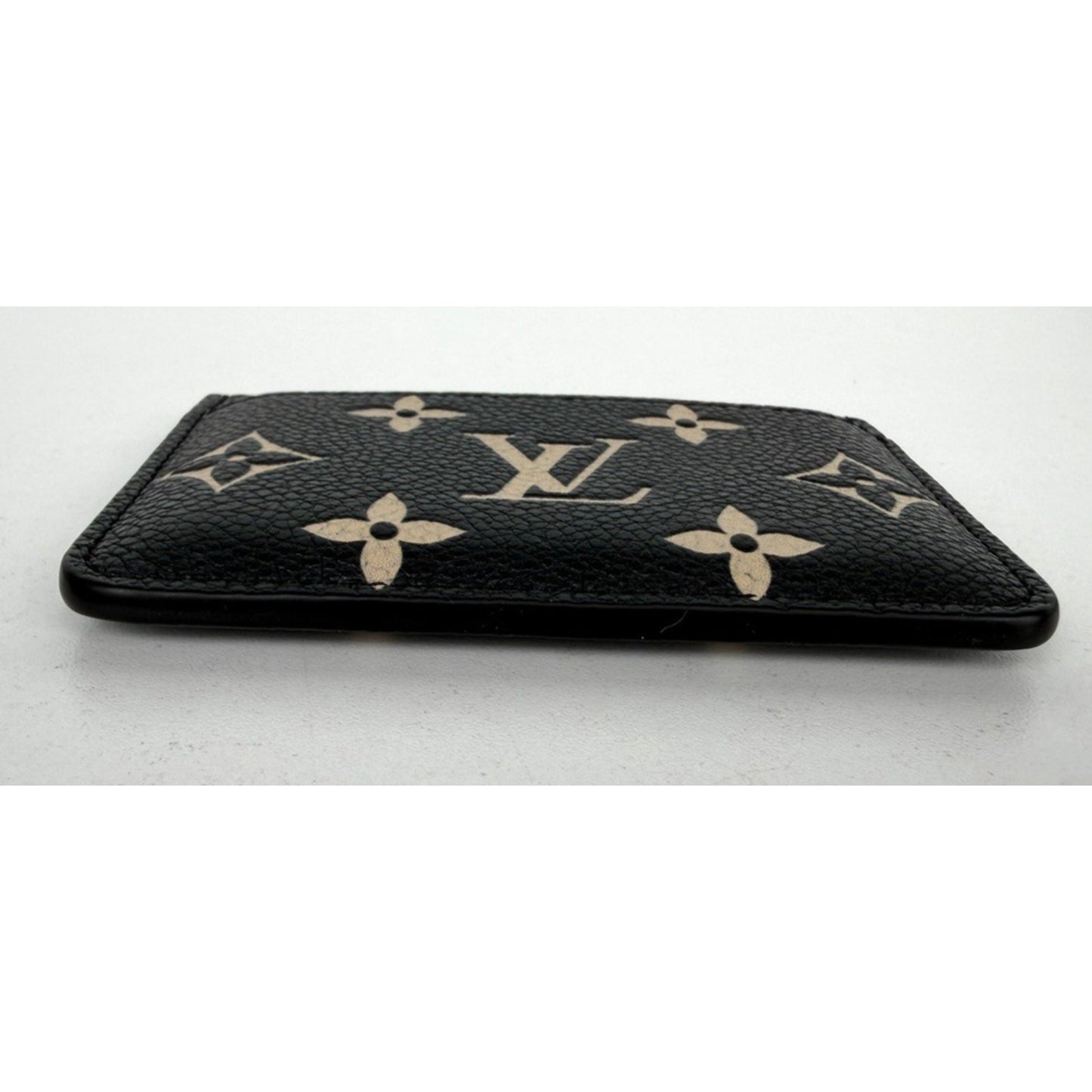Louis Vuitton Card Holder in Bicolor LV Monogram Empreinte Leather NFC
