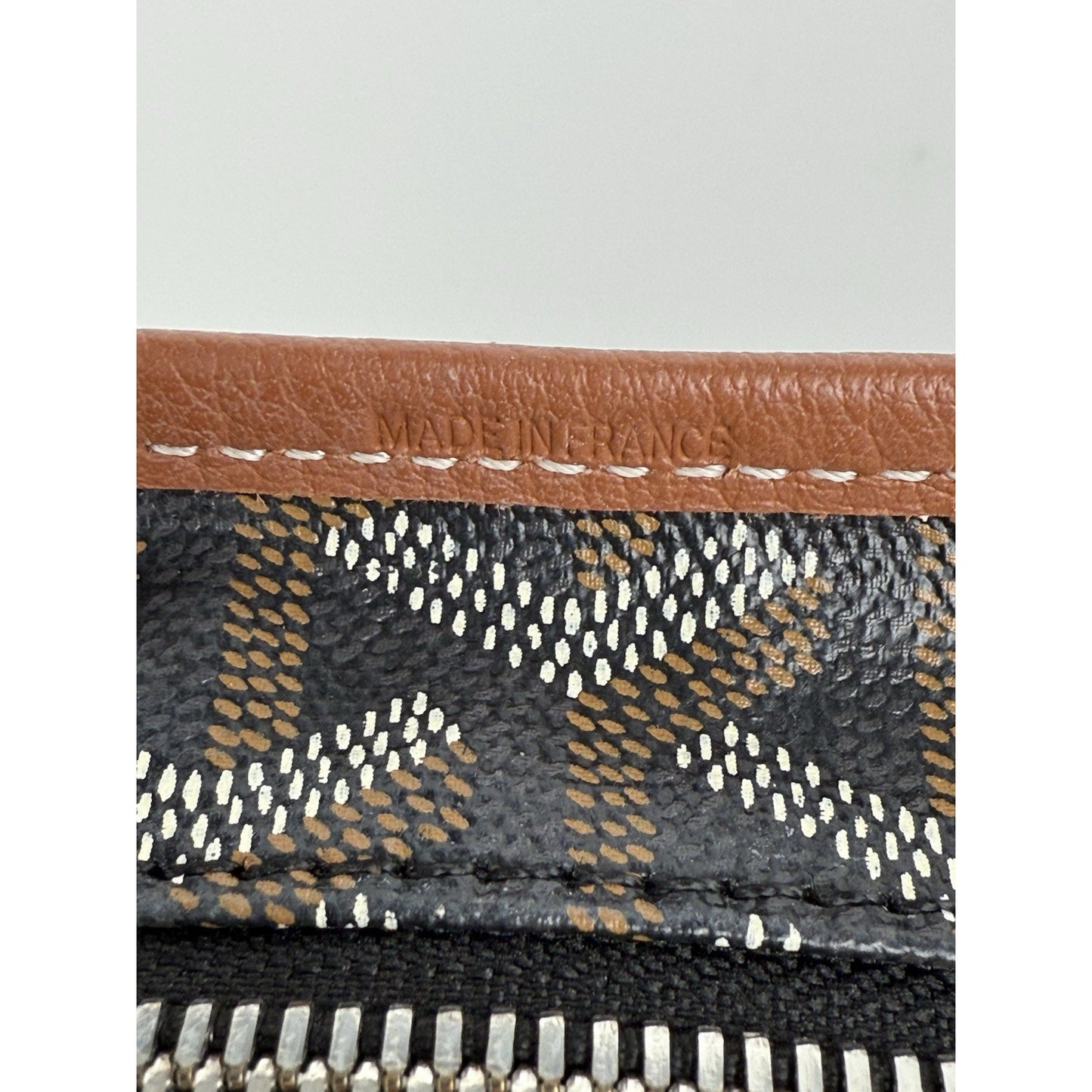 Goyard Goyardine Boheme PM Black/brown Canvas Women's Shoulder Bag