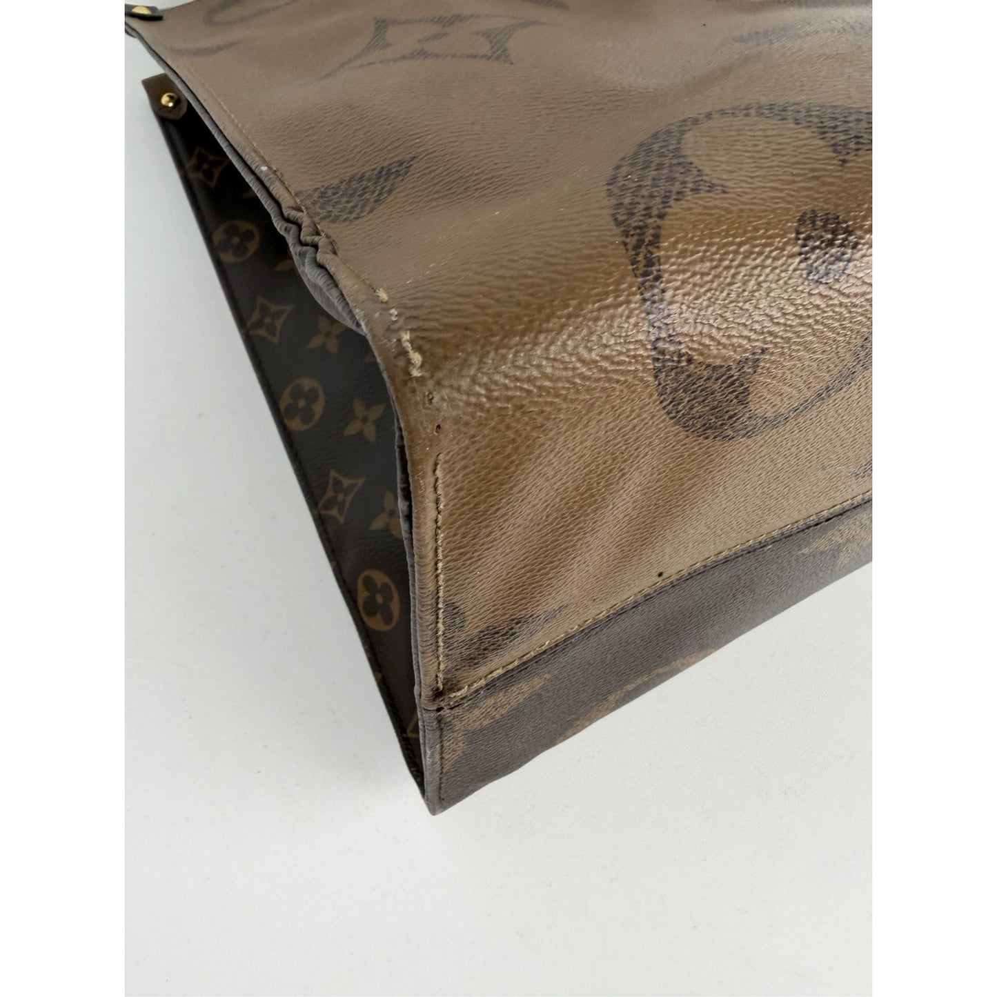 Louis Vuitton OnTheGo Tote Bag GM in Brown Reverse Monogram Canvas 2020 S