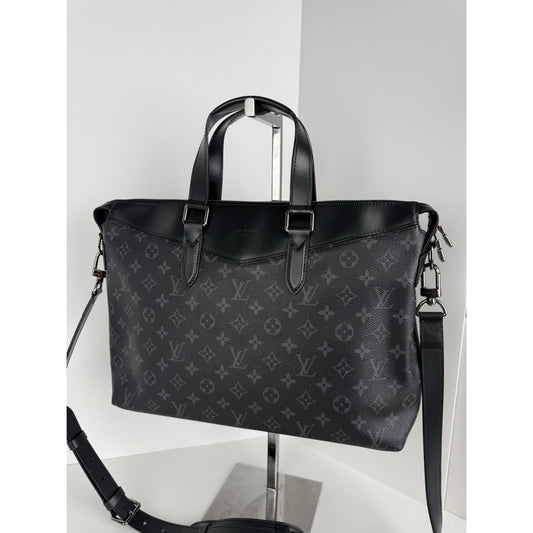 Louis Vuitton Explorer Briefcase Monogram Eclipse Canvas