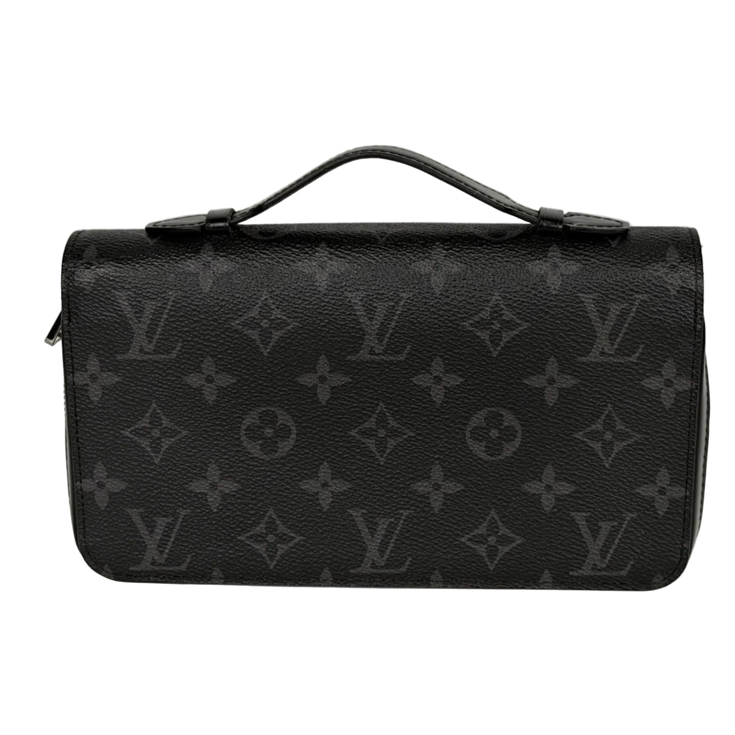 Louis Vuitton Zippy XL Wallet in Black Monogram Eclipse Canvas