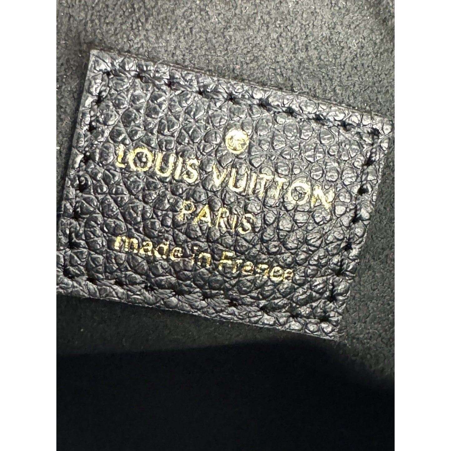 Louis Vuitton Monogram Empreinte Giant Nano Speedy Black R-1