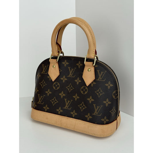 Louis Vuitton LV Monogram Alma BB Top Handle Women's Bag