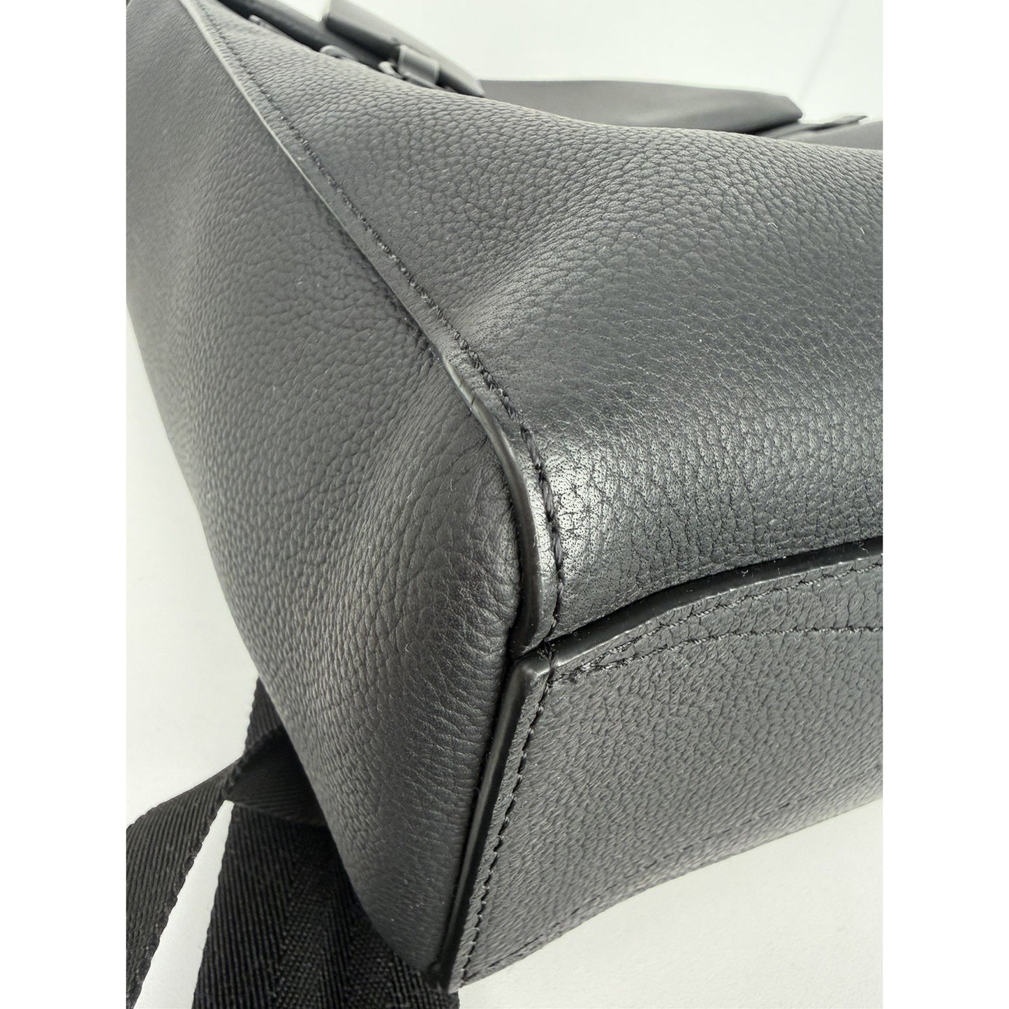 Louis Vuitton Fastline Backpack in Black Grained Calfskin Leather NFC S